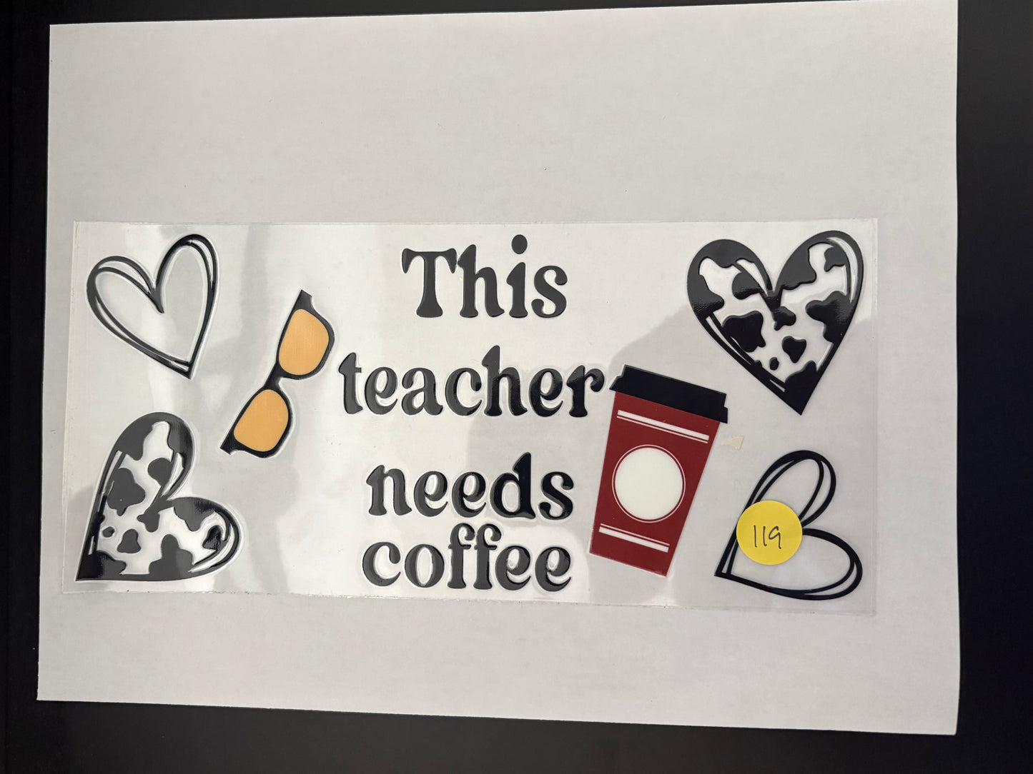 Teacher Decals